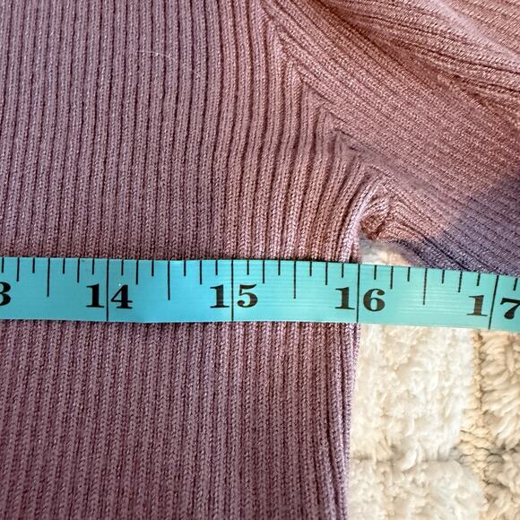 NWT Zeagoo Womens Size XL Violet Long Sleeve Ribbed Sweater Casual Basic Fairy - Picture 6 of 10